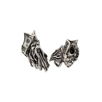 Perles entretoises punk YJ, accessoires de bijoux en métal DIY style pirate des Caraïbes, perforées pour bracelets et colliers, pour les 10-12 ans, accessoires pratiques