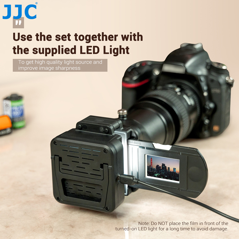 JJC 35mmフィルムデジタイズアダプター＆LEDライトセット