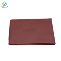 Dompet Pemegang Kartu Plastik Lembut Vinil PVC Lipat Kustom