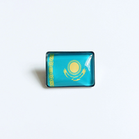 Broche en métal personnalisée avec drapeau national italien pour souvenir touristique, match de football, cérémonie scolaire et cadeau de conférence
