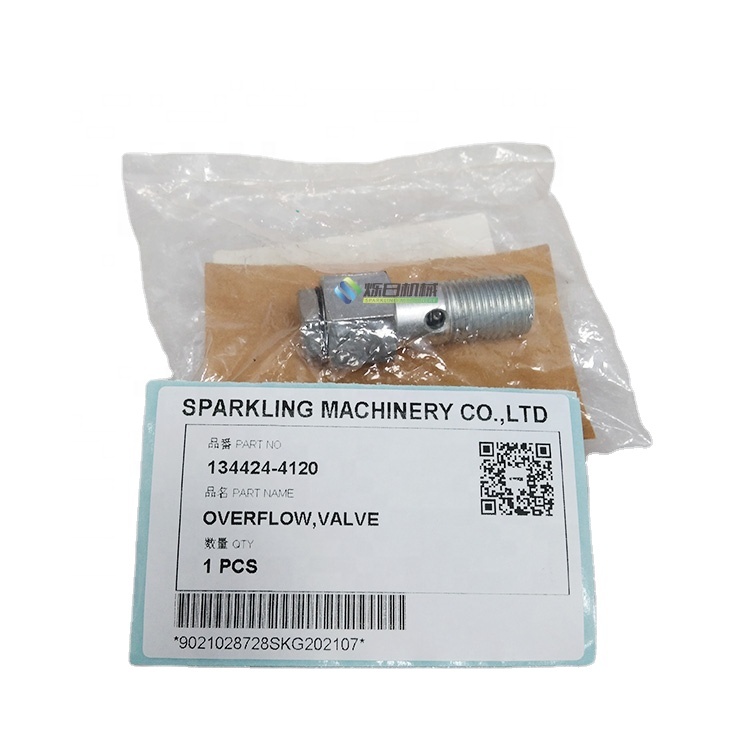 Excavator Overflow Valve 134424-4120 - Reliable Performance