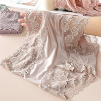 ZhenShangMei sous-vêtements femmes Lingerie de luxe respirant femme slips hanche levage taille haute dentelle femmes culottes
