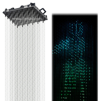 Écran lumineux volumétrique de scène à matrice LED tridimensionnelle RGB, bande LED à matrice 3D, lumières cubiques pour événements/spectacles