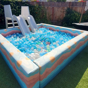 Ommercial Piscine a balls for enfants step and Slide Soft play Ocean Ball pits pool - Product Image 6