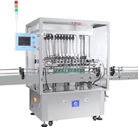 Machine de remplissage automatique de liquides pour jus, lait, huile et eau dans des bouteilles en plastique
