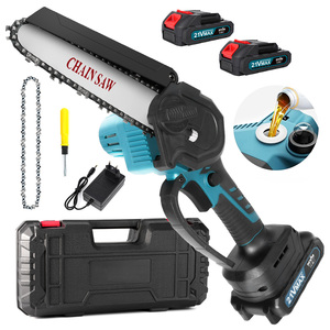 Motosierra Industrial Inalámbrica de 21V y 550W con Mango Superior, para Cortar Árboles, con Empuñadura Antideslizante, Repuestos en Oferta, CS11 Cha - Product Image 1