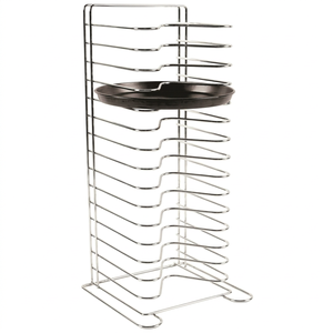 11 and 14 Shelf Wire Pizza Pan Rack for Kitchen - Product Image 1