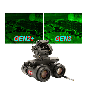 กล้องส่องกลางคืนแบบสองตา PVS-31 P45 P43 ฟอสเฟอร์สีเขียวขาว Anvis Nvg สำหรับการบิน - Product Image 3