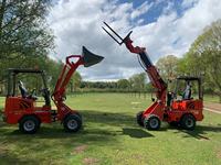 Caricatore elettrico Zl06 400kg 500kg 600kg 1ton macchine agricole nuova energia Mini caricatore elettrico per la vendita
