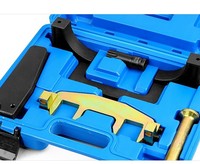 Kit d'outils de calage moteur en acier au carbone, ensemble de blocage de came et de maintien de chaîne bleu/noir pour mécanicien Mercedes Benz M271 C230 C250