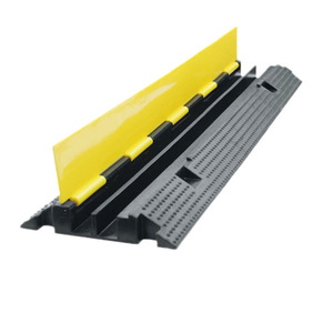 Piste de freinage pour câbles en caoutchouc noir pour extérieur et scène avec couvercle, plusieurs options disponibles - Product Image 5