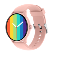 Reloj Inteligente Dafit con Llamadas Bluetooth, Monitor de Ritmo Cardíaco, Pantalla Redonda, Resistente al Agua, para Hombre y Mujer