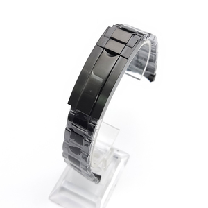 Bracelets de montre de luxe 20 mm, bracelet Jubilé en acier inoxydable avec fermoir à vis, argent et or - Product Image 5