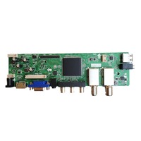 Carte mère universelle pour téléviseur LED DVB-T DVB-S ZS.S663.A01R00, numérique, 14-32 pouces, circuit imprimé LED, provenant de l'usine de cartes mères LED pour téléviseurs