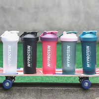 Gros Bouteille Isotherme Anti-Fuite Sans BPA pour Sport et Fitness, Shaker Protéine Personnalisé pour Salle de Sport