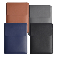 COTECi - Étui pour ordinateur portable, tablette, en cuir PU imperméable et durable, sac portable, sac intérieur compatible avec Macbook Air Pro iPad