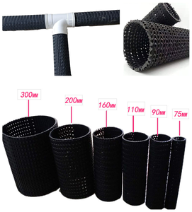 Tubería Permeable de HDPE <span class=keywords><strong>Reticulada</strong></span> Curvada de 110 mm de Diámetro para Aguas Subterráneas y Zanjas Ciegas - Product Image 6
