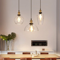 Lámpara Colgante LED de Diseño Retro Industrial de Lujo, Estilo Línea de Pesca, para Restaurante, Mesa de Comedor, Barra de Bar