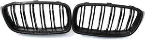 Grille de calandre en fibre de carbone noir brillant de haute qualité pour BMW Série 3 F30 F31 F35 2016 à 2019 - Product Image 3