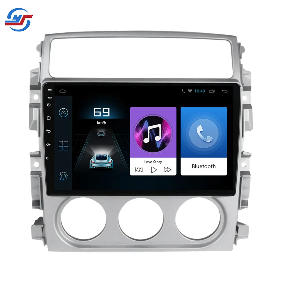 Reproductor de Dvd y vídeo para coche, unidad principal de Radio con Android 10, 2 Din, para Suzuki Liana 2004, 2005, 2006, 2007