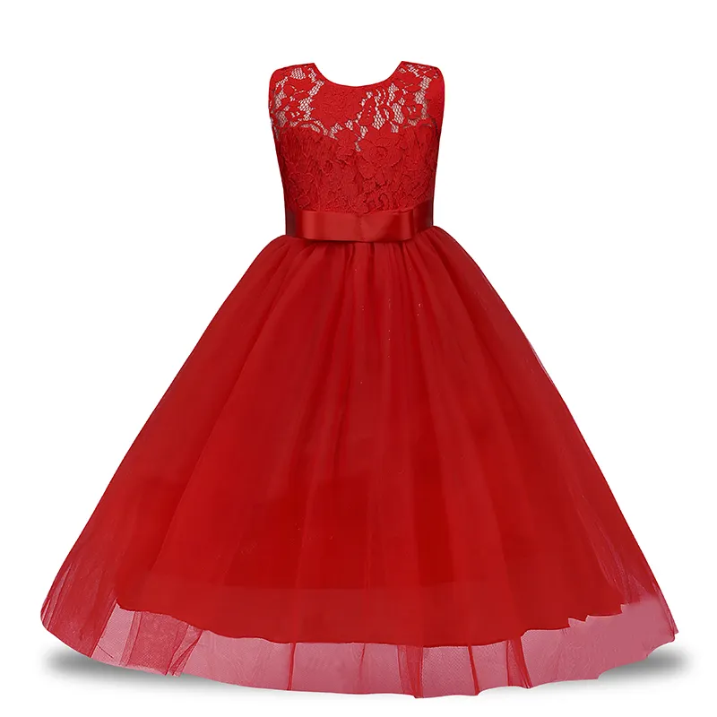 New Style Wedding Gown Dress Summer Girls Dress Kids Clothes Dress