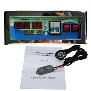 Controlador de temperatura e umidade digital inteligente, automático, controlador de temperatura e umidade para incubadora HZ-18EK