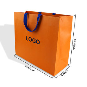 Wholesale Custom <b>Ivory</b> Board Paper <b>Bag</b> Hot Selling Luxury Paper <b>Bag</b> For Business - Product Image 6