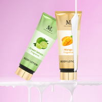 Crème hydratante pour le corps à la fragrance de fruits biologiques en gros sur mesure, OEM, crème éclaircissante pour le corps Victoria Secret