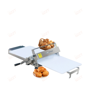 SPJ-ZD400 tay <span class=keywords><strong>Crank</strong></span> Croissant bàn truy cập bánh bảng Top bột sheeter Con lăn Máy gà tây bảng bột Con lăn sheeter - Product Image 1