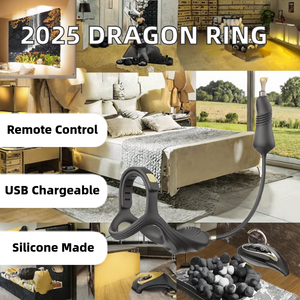 Hoogwaardige 3-in-1 draadloze afstandsbediening voor mannen, vibrerende prostaatmassager, waterdichte elektrische siliconen cockring - Product Image 6