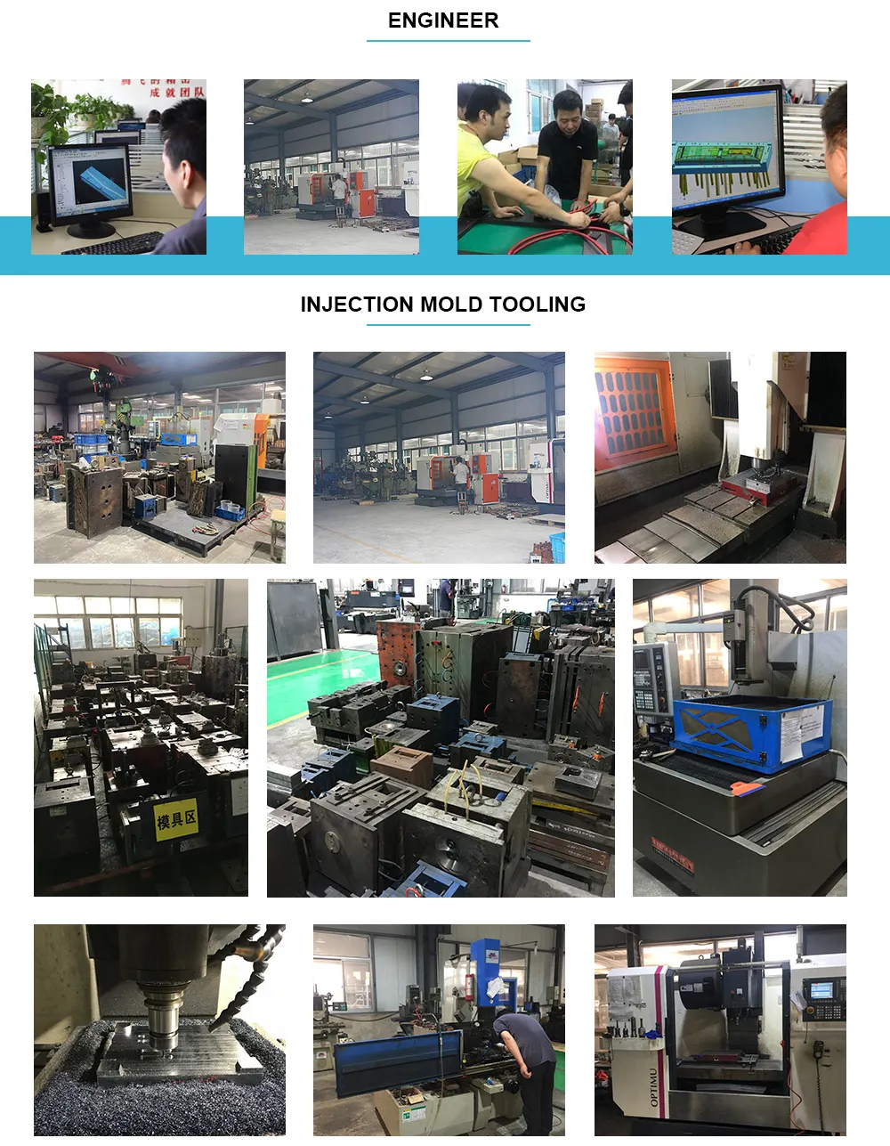 Plastic Spuitgietmatrijs Plastic Op Maat Gemaakte Abs Spuitgieten Plastic Grote Elektronische Onderdelen 3d Printing En Blow Moulding