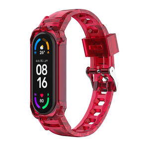 Bracelet de montre en TPU transparent en caoutchouc de couleur gelée d'intégration de glacier pour <span class=keywords><strong>Xiaomi</strong></span> <span class=keywords><strong>Mi</strong></span> <span class=keywords><strong>Band</strong></span> 8 7 6 <span class=keywords><strong>5</strong></span> <span class=keywords><strong>Mi</strong></span> <span class=keywords><strong>Band</strong></span> <span class=keywords><strong>5</strong></span> - Product Image 1
