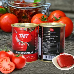 Pasta de tomate enlatada 400g com melhor preço do fabricante