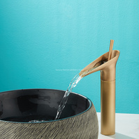 Robinet monocommande noir chaud/froid 2026 haut de gamme en bronze antique pour verre à vin, pour meuble de salle de bain