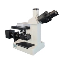 Metallographic Trinocular Microscope with Metallurgical Image Analysis Software for Metal Identification