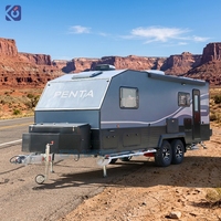 CAMPTRL Caravanes de camping personnalisables conformes aux normes australiennes, 2 à 6 lits, remorques de camping-car à vendre