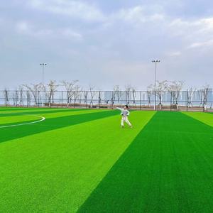 Lingwo 50mm Sports Football Herbe Lingwo Tewtw-Mao <span class=keywords><strong>Evergreen</strong></span> <span class=keywords><strong>Gazon</strong></span> Artificiel Herbe Synthétique Personnalisé pour Le Football - Product Image 5