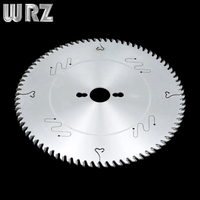 Lame de scie OEM WRZ HF006 250mm 80T en carbure de silicium nitridé de qualité industrielle, soudée au laser, pour coupe lisse du bois, outil électrique DIY