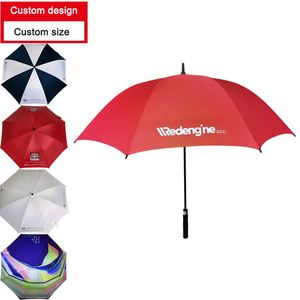 High Quality Outdoor Waterproof Promotional Cheap Big Automatic Sun Rain Extra Long Auto Open Golf Umbrella - Product Image 1