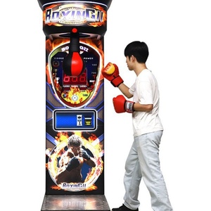 Máquina de Videojuegos Operada con Monedas, Máquina de Boxeo de Alta Tecnología para Medir la Fuerza y Aliviar el Estrés, Estilo de Lucha - Product Image 2