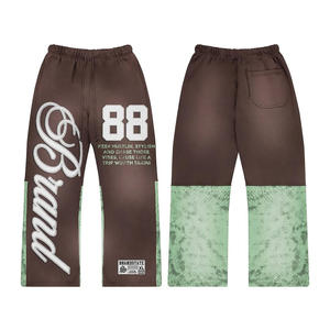 2025 unisexe confortable doux élégant à capuche ensemble de haute qualité 100% coton décontracté tricoté impression vente chaude hiver unisexe - Product Image 4