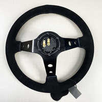 Volant de direction universel OEM ODM de style JDM à fond profond de 13/14 pouces, volant de direction personnalisé pour voitures modifiées et améliorées