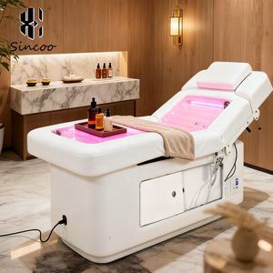 Factory Price Luxury Electric Facial <b>Table</b> Water Spa Bed Multi-Functional Electric <b>Adjustable</b> Water Therapy Spa Beauty Bed - Product Image 1
