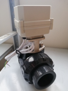 Hot! Chất Lượng Cao.230v, DC12V,DC24V Van Bi PVC Động Cơ Van Vận Hành Bằng Điện PVC (DN15/DN20/DN25/DN32/DN40) - Product Image 5