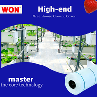 WON Wholesale White Ground Cover Cloth PP Woven Weed Mat UV Stabilized Agricultural Weed Barrier Roll