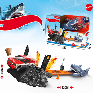 2025 niños gran oferta educativo DIY montaje catapulta <span class=keywords><strong>pista</strong></span> juguete divertido Lanzamiento <span class=keywords><strong>de</strong></span> alta velocidad tiburón <span class=keywords><strong>pista</strong></span> juguete <span class=keywords><strong>de</strong></span> <span class=keywords><strong>carreras</strong></span> - Product Image 5