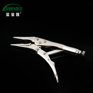คีมปากแหลมอันบาโอลู 80 มม. ปากหยัก โครเมี่ยม วานาเดียม สตีล แบบอเนกประสงค์ - Product Image 1