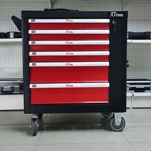 RT244A 244 Pcs profesional taller cuatro ruedas herramientas de almacenamiento de gabinete de carro - Product Image 2