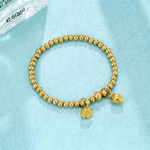 Minimalist Jewelry Stainless Steel <b>Gold</b> Geometric Charm Chains <b>Bracelets</b> - Product Image 4