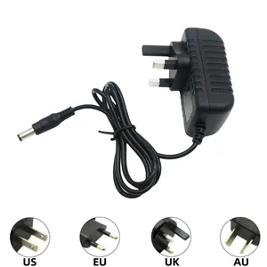 5v 6v 9v 12v 12.6v 15v 16v 24v 1a 2a 2.5a 3a 4a 5a wall amount power supply with ac 110v-240v input to dc output power adapter